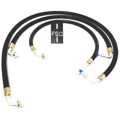 Full Send Diesel FSD-CU-0309-ACRLC-KT AC Receiver Dryer Relocation Kit